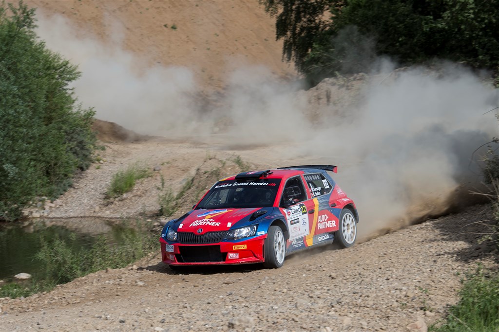 Startnummeret var 12, men Marco Gersager og Carina Møller sluttede Glad Rally Kalundborg som nummer 4 generelt.
(Foto: Jokum Tord Larsen)